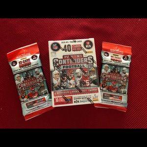 2020 NFL PANINI FOOTBALL CONTENDERS BOX & 2 PACKS!